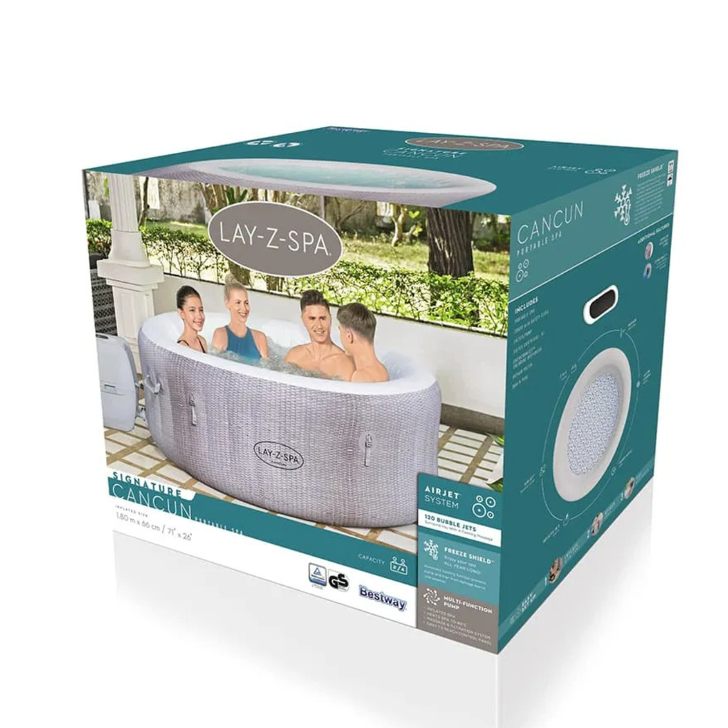 Banheira Ofurô Spa Inflável 669L + Bomba Filtrante Aquecedora