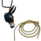 Enfeite De Retrovisor Country Formato De Cavalo Quarto de Milha