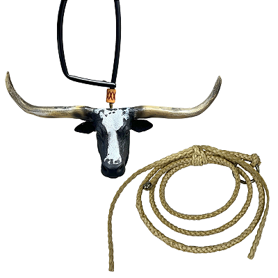 Enfeite De Retrovisor Boi Gado Nelore + Mini Laço