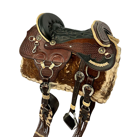 Arreio TF 3 Argolas luxo