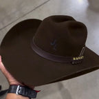 Chapéu Pralana Country + Adesivos Marron