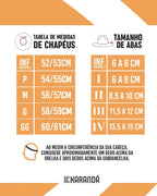 CHAPÉU C DUPLO AMERICANO TEXAS ABA G