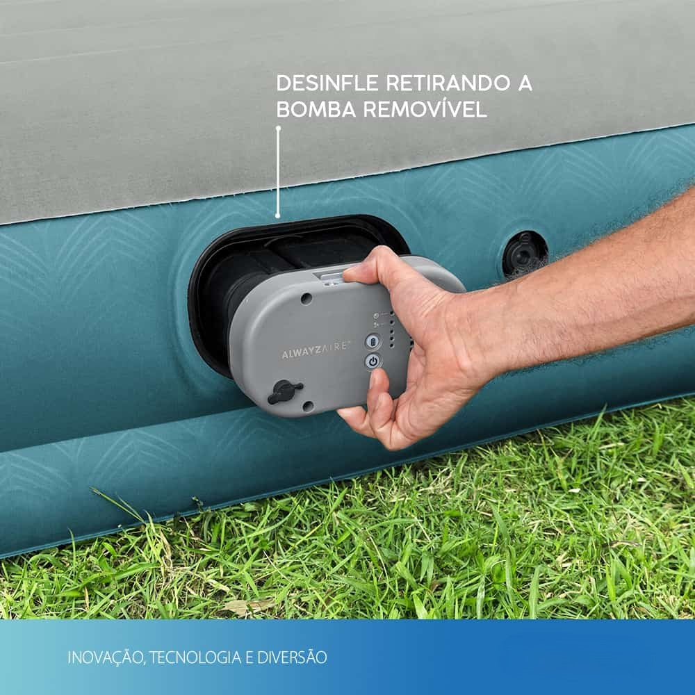 Colchão Inflável Refúgio Portátil - Oferta Black Friday