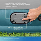 Colchão Inflável Refúgio Portátil - Oferta Black Friday