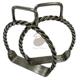 Estribo De Aço Inox Torcido - Para Selas e Arreios